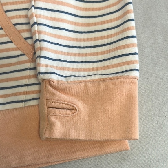 Peekaboo Beans - LIKE NEW - Striped Hoodie - Picture 3 of 5